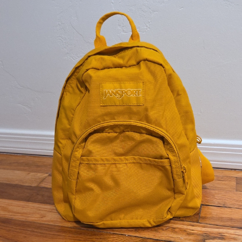 Jansport Yellow MINI Backpack Classic Durable Design